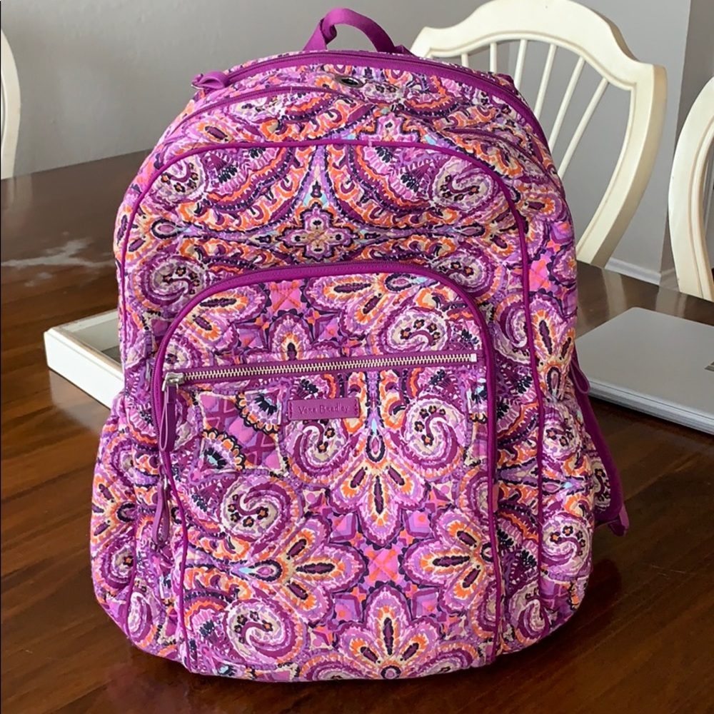 Vera Bradley Campus Backpack Dream Tapestry